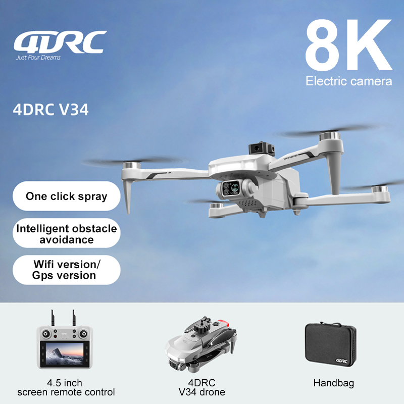 Interior Design Game - 2025 New V34 Drone 8K Camera