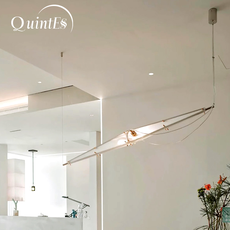 Interior Design Years Of Study - LED Glass Chandelier Minimalist Design Silver