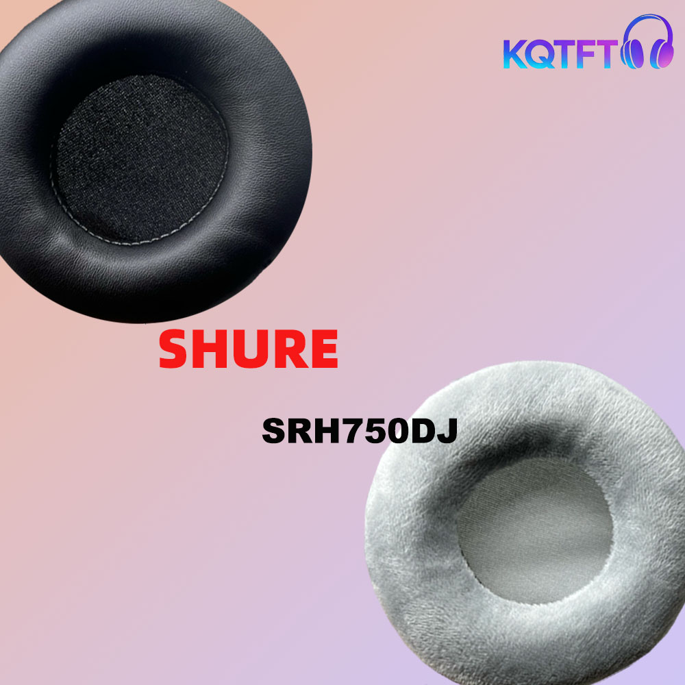 Velvet Cushion Cover - Replacement Ear Pads for SHURE SRH750DJ