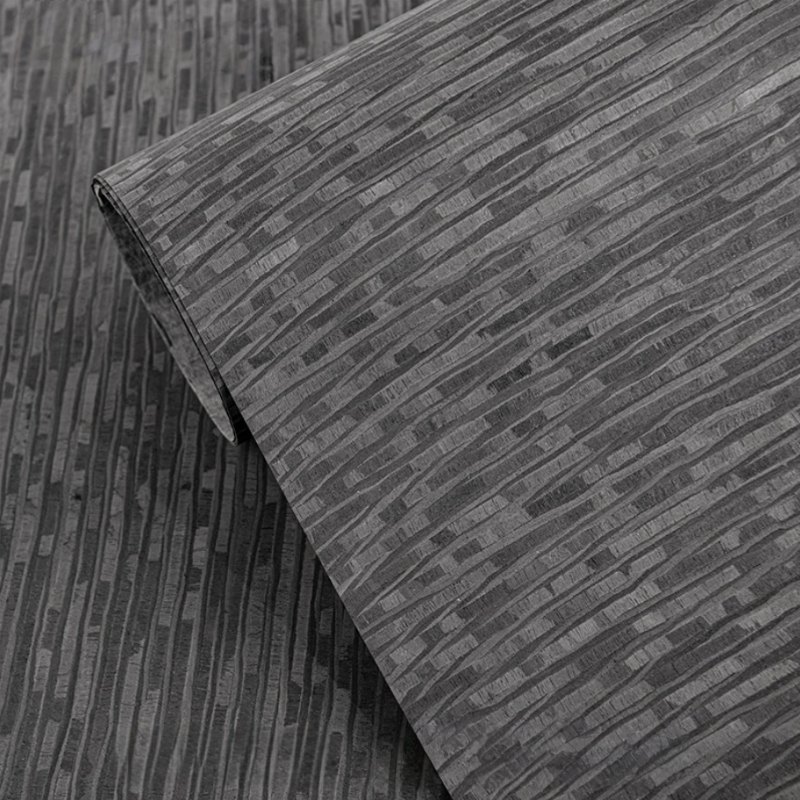 Interior Design Tech - 0.5mm Tech Striped Texture Dark Wood