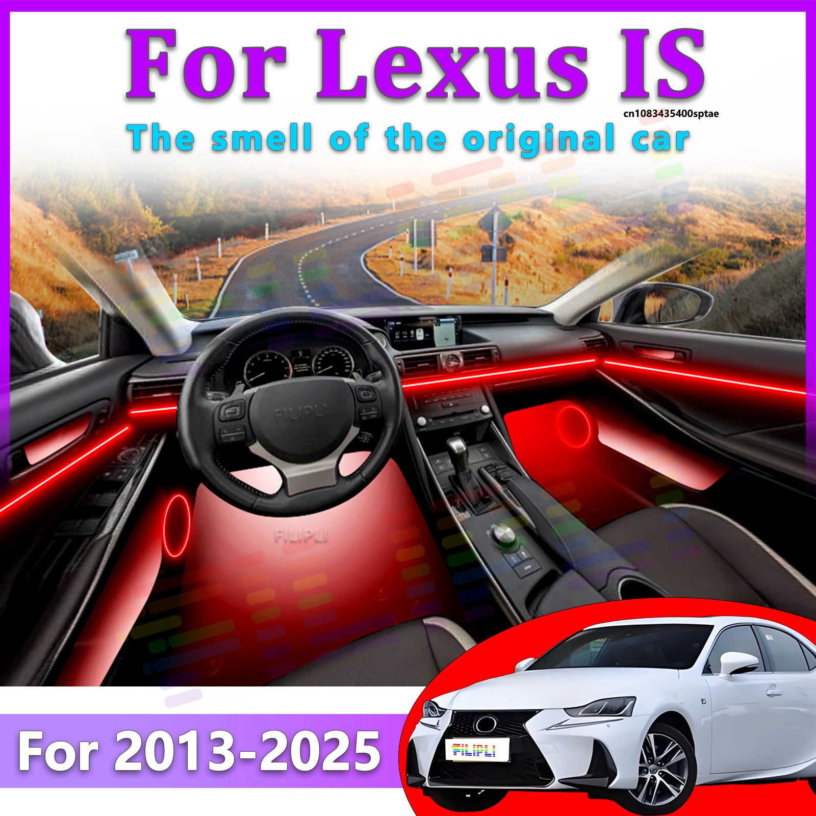 Interior Design Apps - For Lexus IS 2013-2025 years Premium
