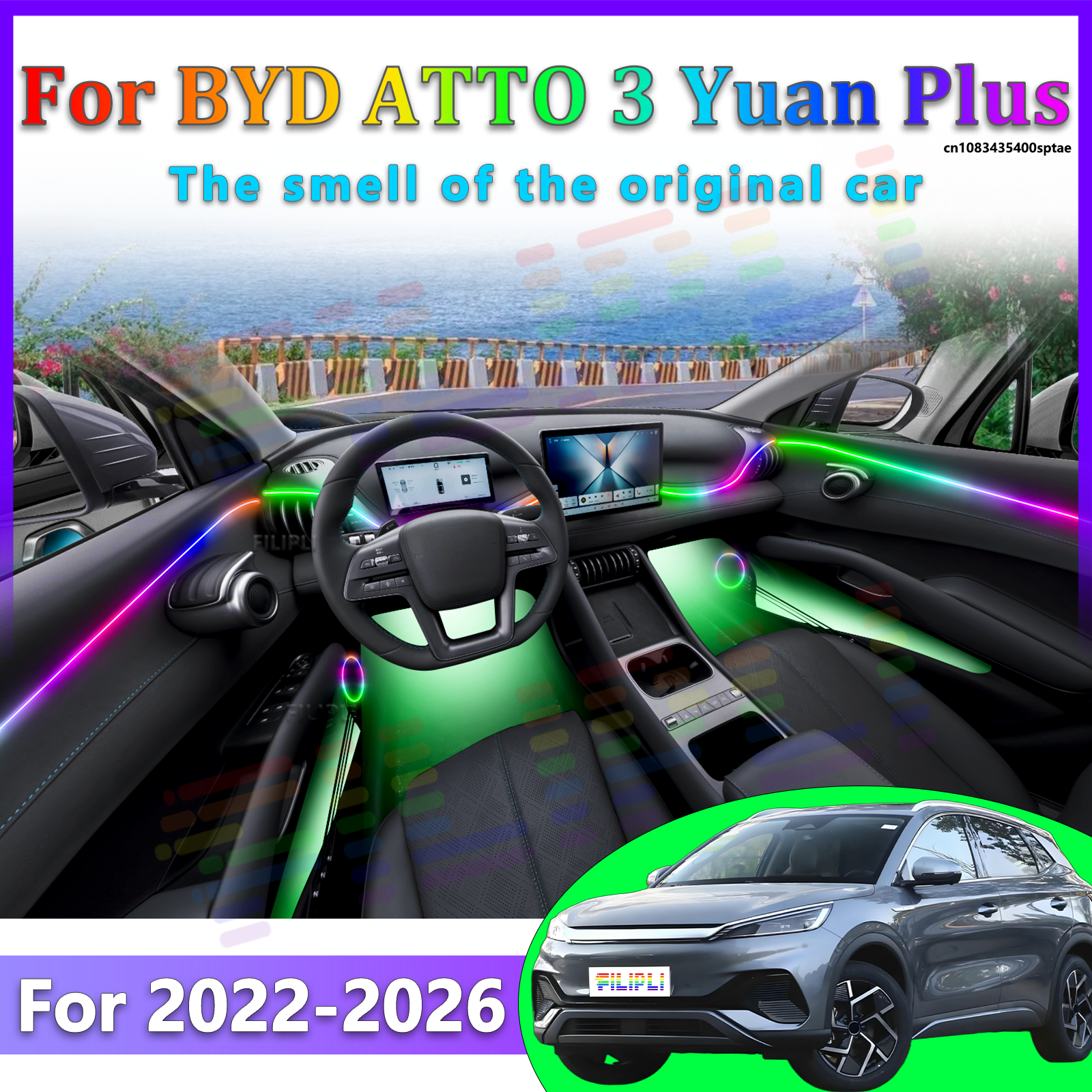 Interior Design Apps - For BYD ATTO 3 Yuan Plus