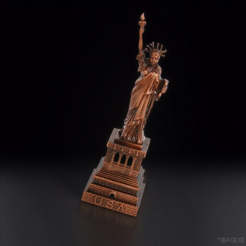 Interior Design Landscape - Metal Statue of Liberty Decorative Sculpture