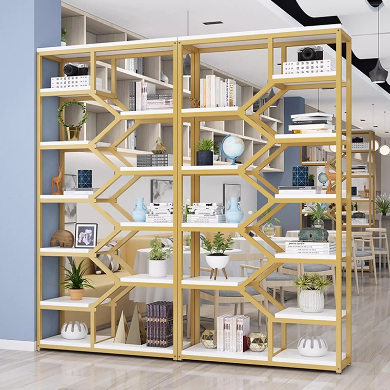 Interior Design Magazine - Metal Storage Bookcases Magazine Racks Office