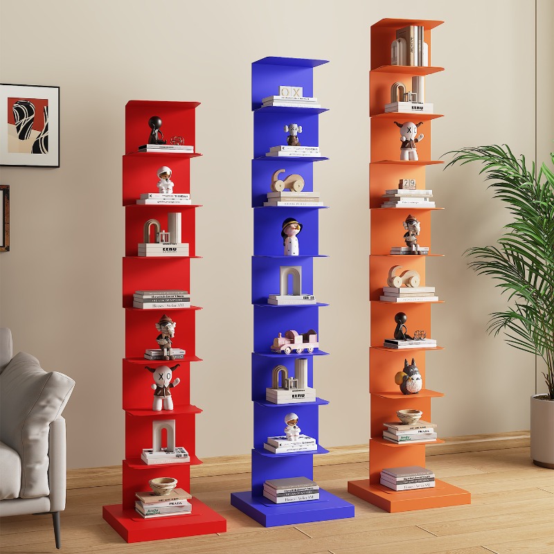 Interior Design Magazine - Corner Interior Bookcases Narrow Kids Designs