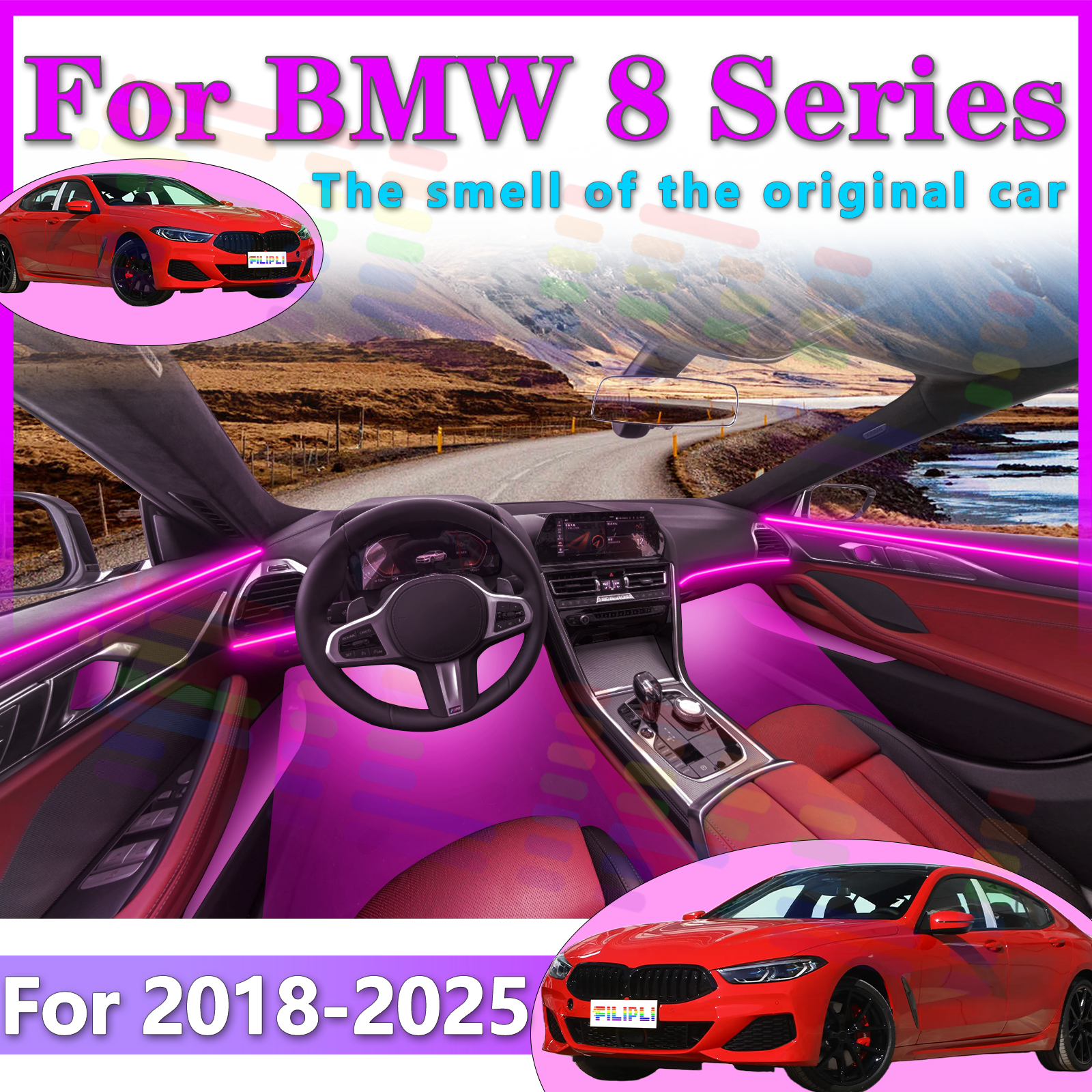 Interior Design Apps - For BMW 8 series G14 G15