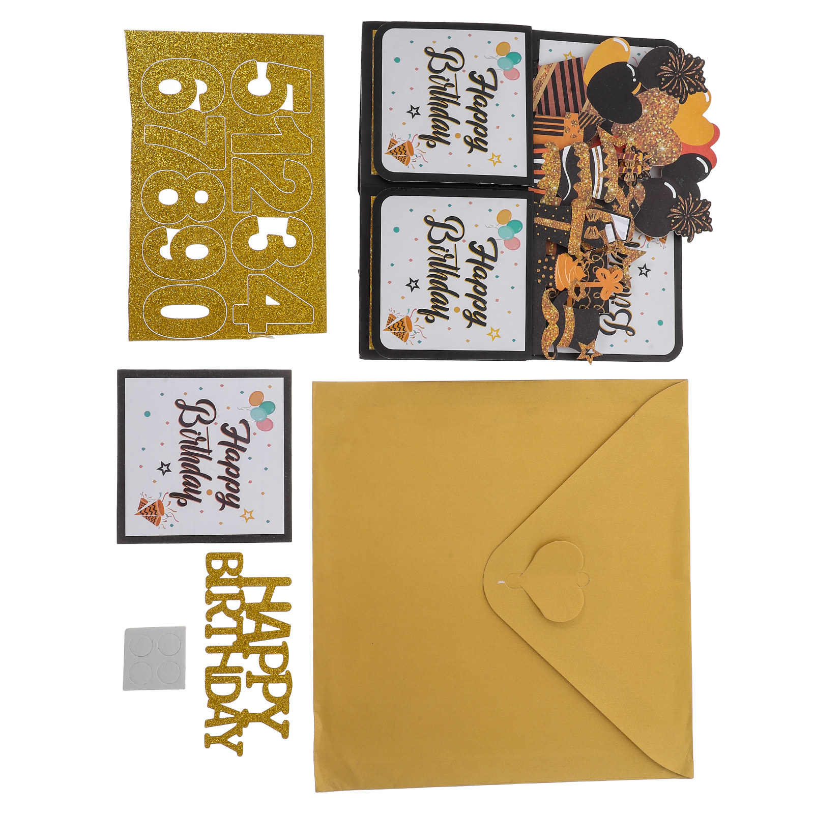 Interior Design Illustration - Up Birthday Card Thickened Paper Handcarved