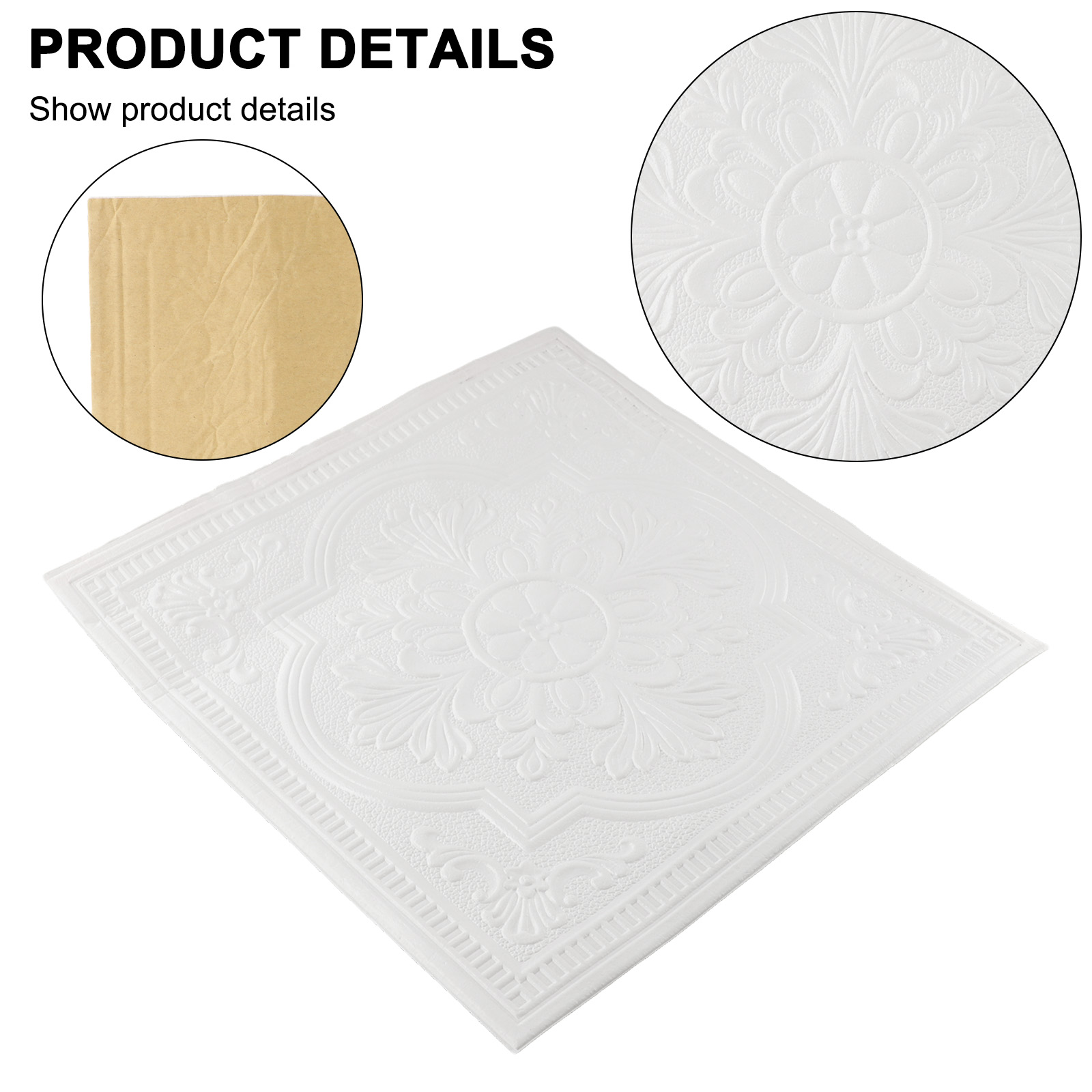 3D Stone Texture Foam Wall Pan - Wall Panel 3D Texture avis et prix