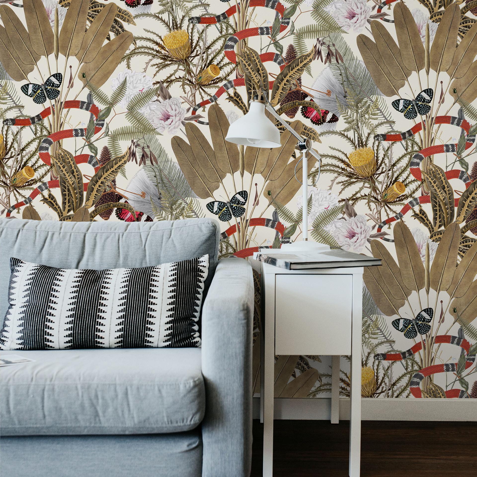 Snake Butterfly Wall Panels -  - Wall Panel 3D Texture avis et prix