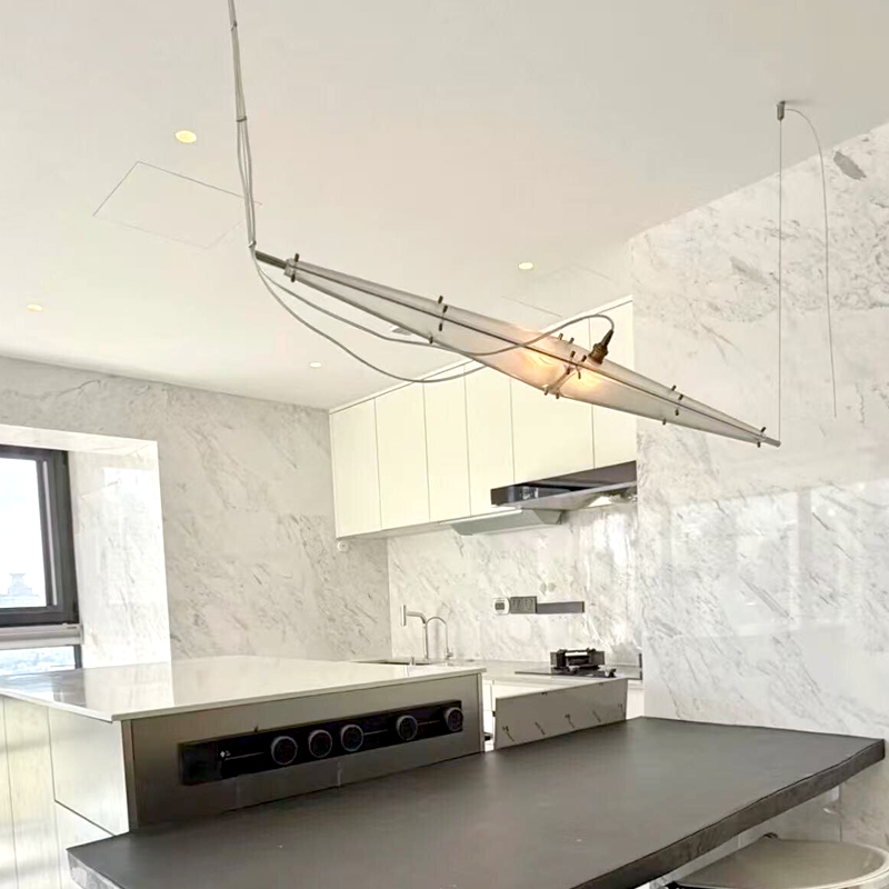 LED Glass Chandelier Minimalis - Interior Design Years Of Study avis et prix