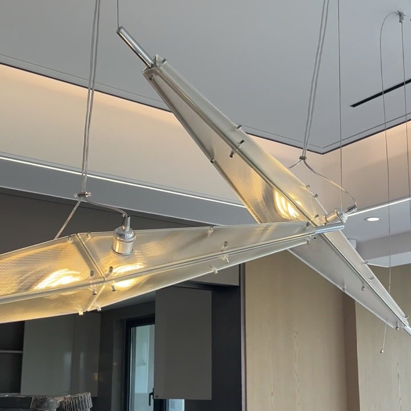 LED Glass Chandelier Minimalis - Interior Design Years Of Study avis et prix