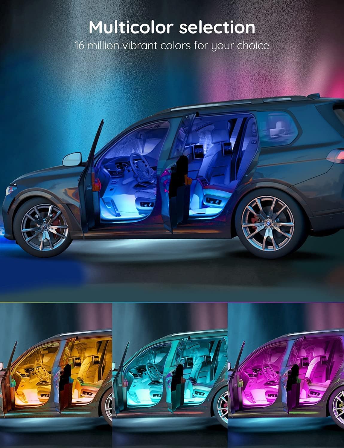 Car LED Lights, Smart Interior - Interior Design Apps avis et prix