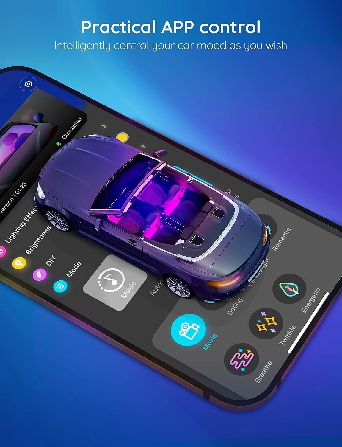 Car LED Lights, Smart Interior - Interior Design Apps avis et prix