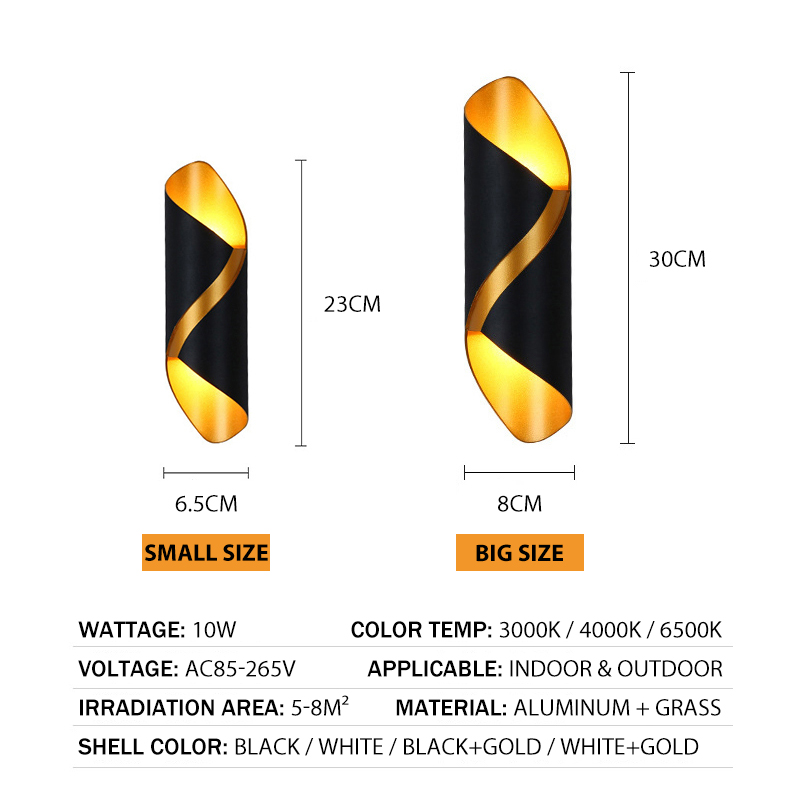 Creative Design LED Wall Lamp  - Interior Design Years Of Study avis et prix