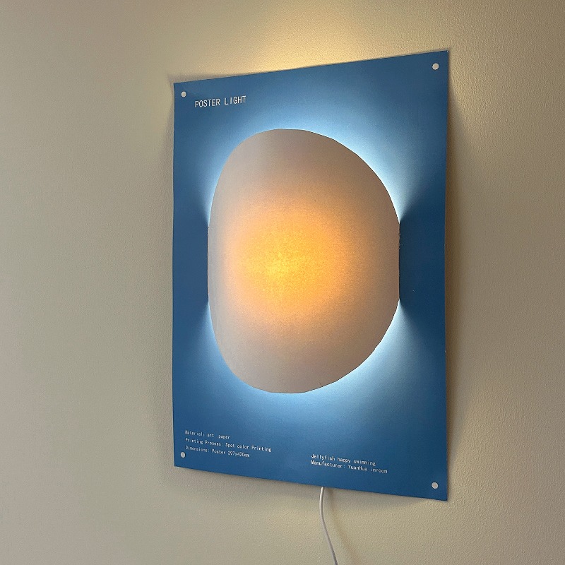 Simple Designer Paper Wall Lam - Interior Design Illustration avis et prix