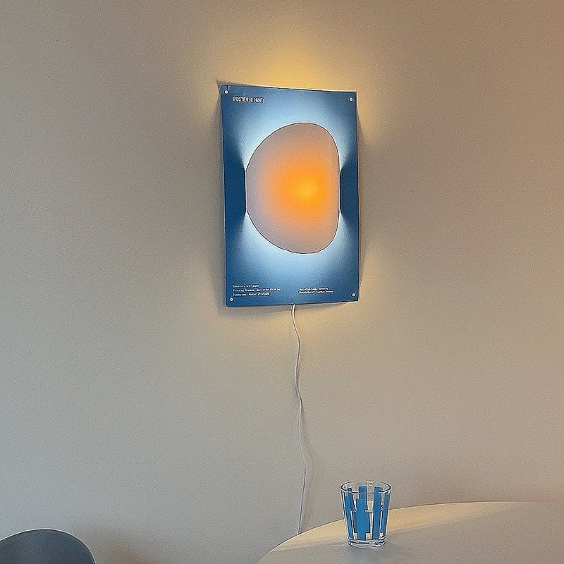 Simple Designer Paper Wall Lam - Interior Design Illustration avis et prix