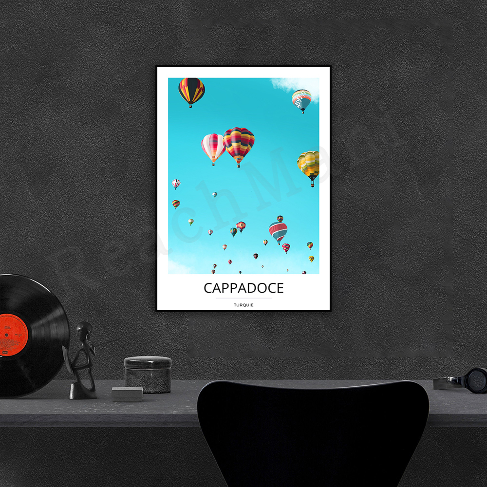 Cappadocia, poster printing, t - Interior Design Illustration avis et prix