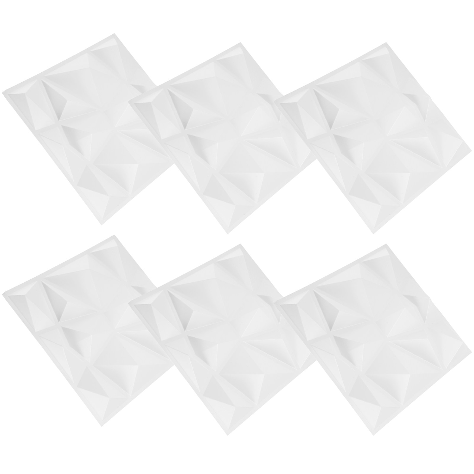 6Pcs 3D Wall Panel PVC Decorat - Wall Panel 3D Texture avis et prix