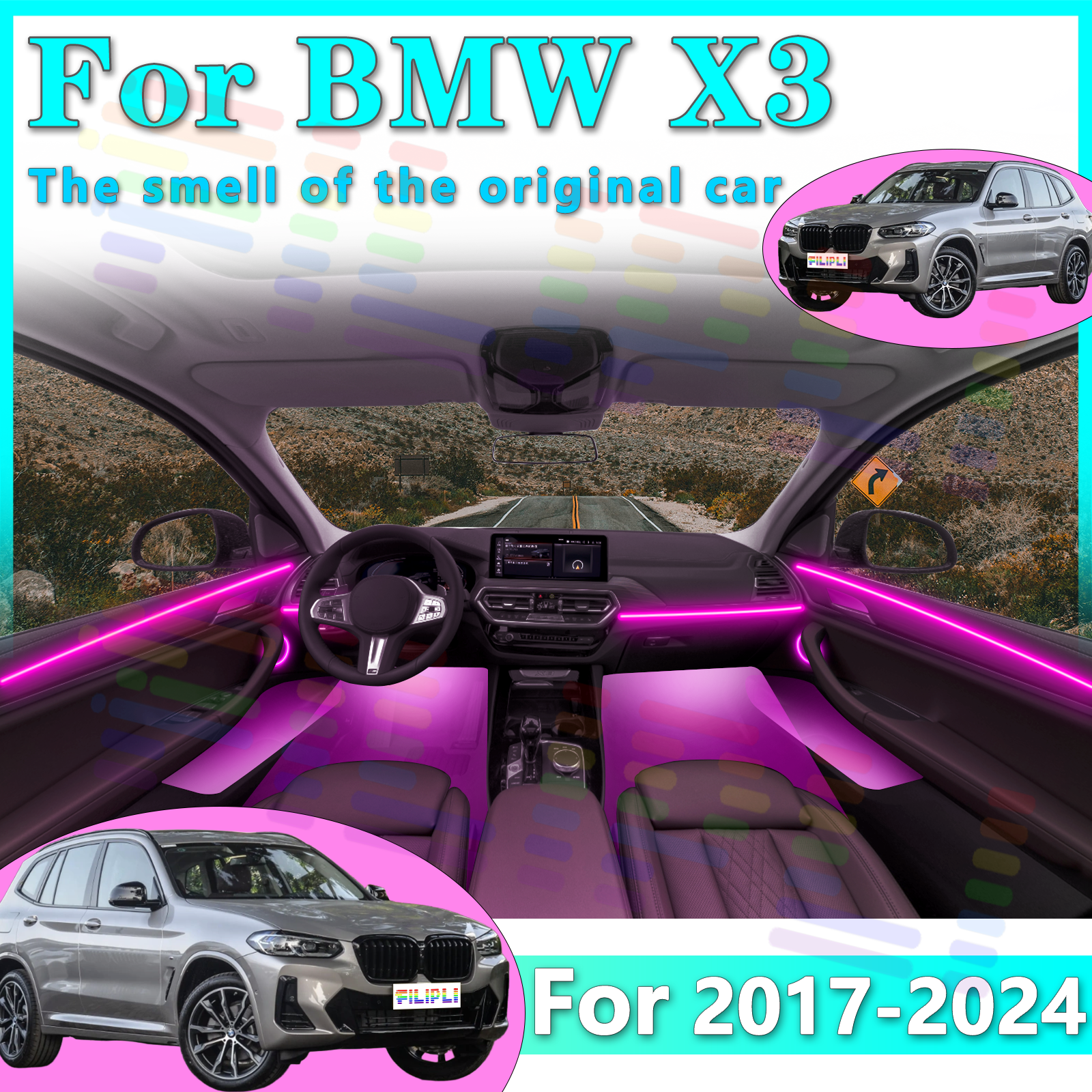 For BMW X3 G01 Elite Stealth D - Interior Design Apps avis et prix