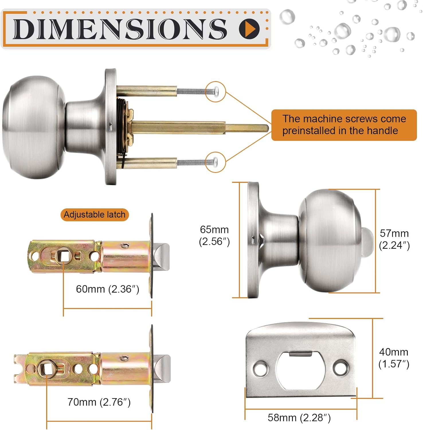 Privacy Interior Door Knobs fo - Interior Design Product avis et prix