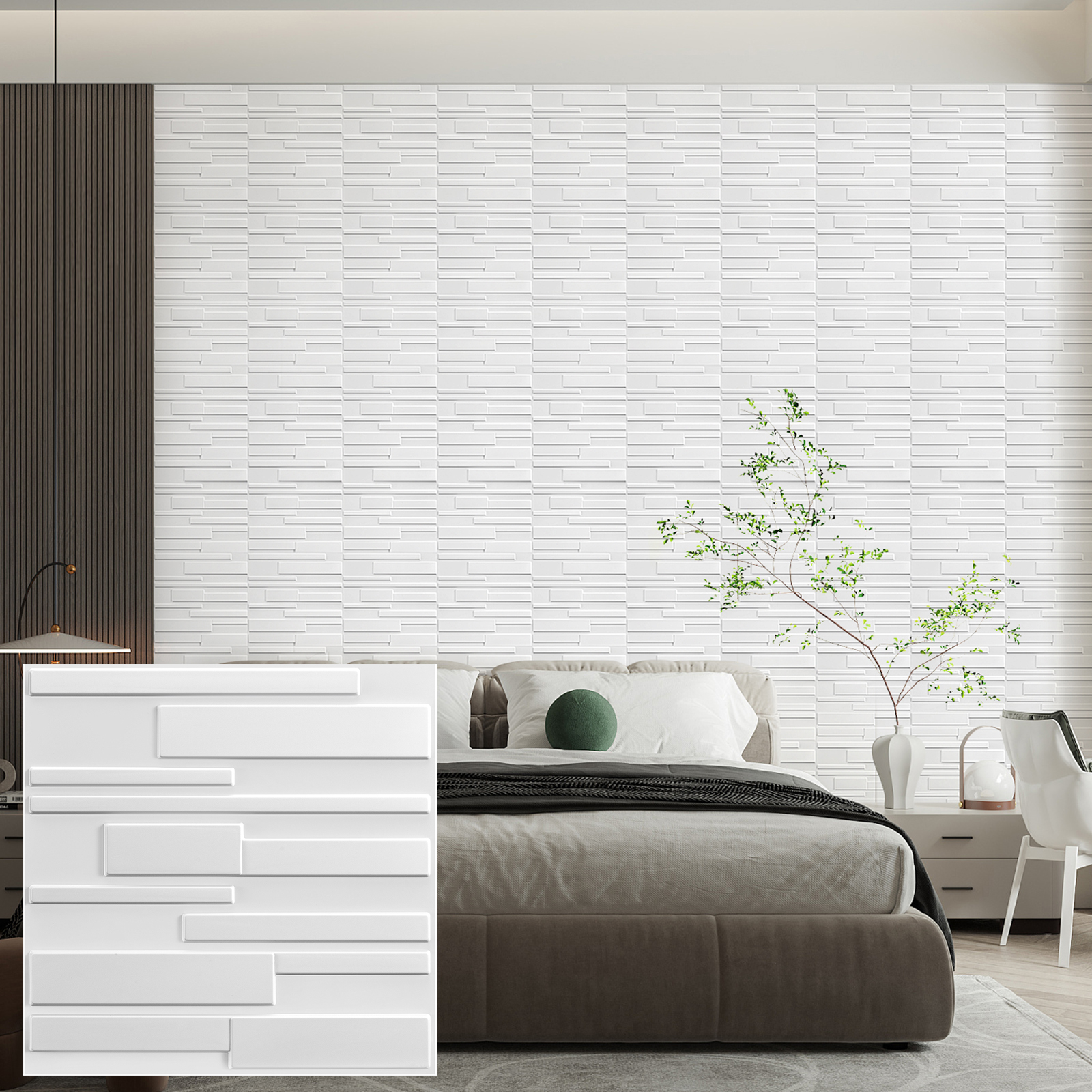 KUUJOJO 3D textured wall panel - Wall Panel 3D Texture avis et prix