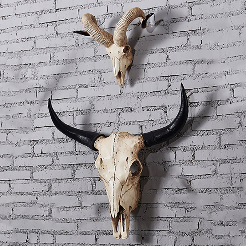 Artificial Cow Skull Sheep Sku - Interior Design Product avis et prix