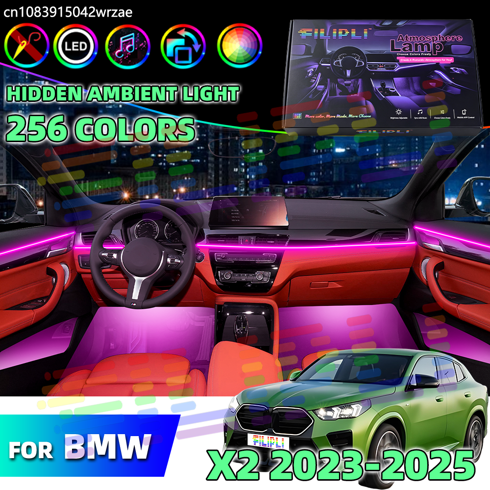 For BMW X2 U10 LED Car Interio - Interior Design Apps avis et prix