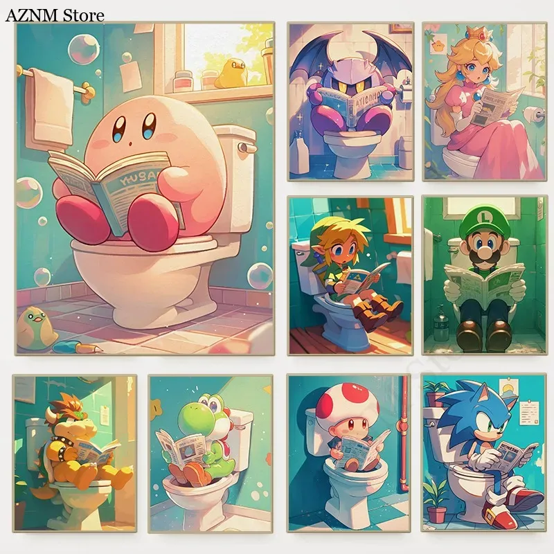 Funny Bathroom Cartoon Video G - Interior Design Game avis et prix