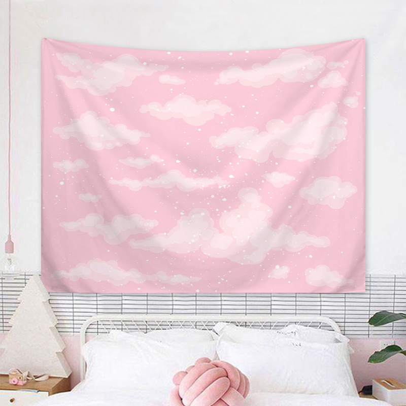 1pc Sky cloud tapestry, lovely - Interior Design Product avis et prix