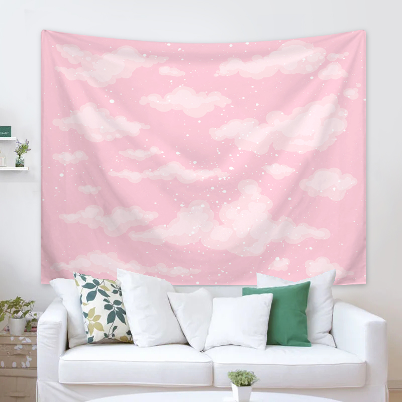 1pc Sky cloud tapestry, lovely - Interior Design Product avis et prix