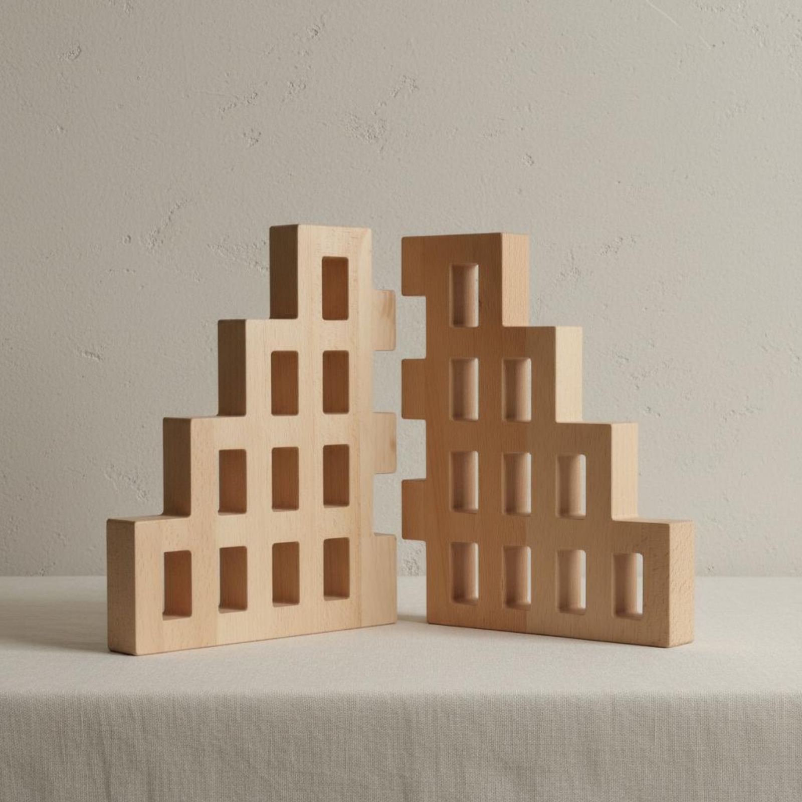 2 Pieces House-Shaped Wall Pan - Wall Panel 3D Texture avis et prix