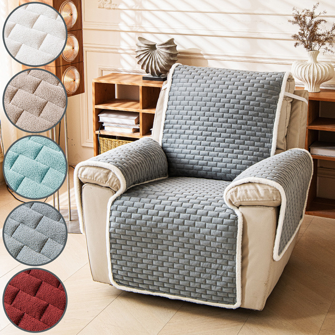 Non-Slip Sofa Cushion Flannel  - Velvet Cushion Cover avis et prix