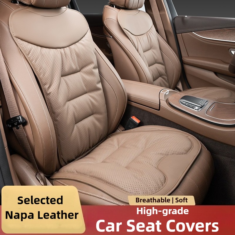 Soft Nappa Leather Car Seat Co - Velvet Cushion Cover avis et prix
