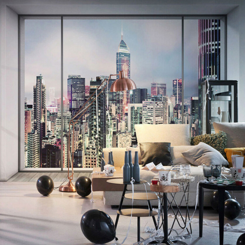 New York Sunrise 3D Window Cit - Interior Design York avis et prix