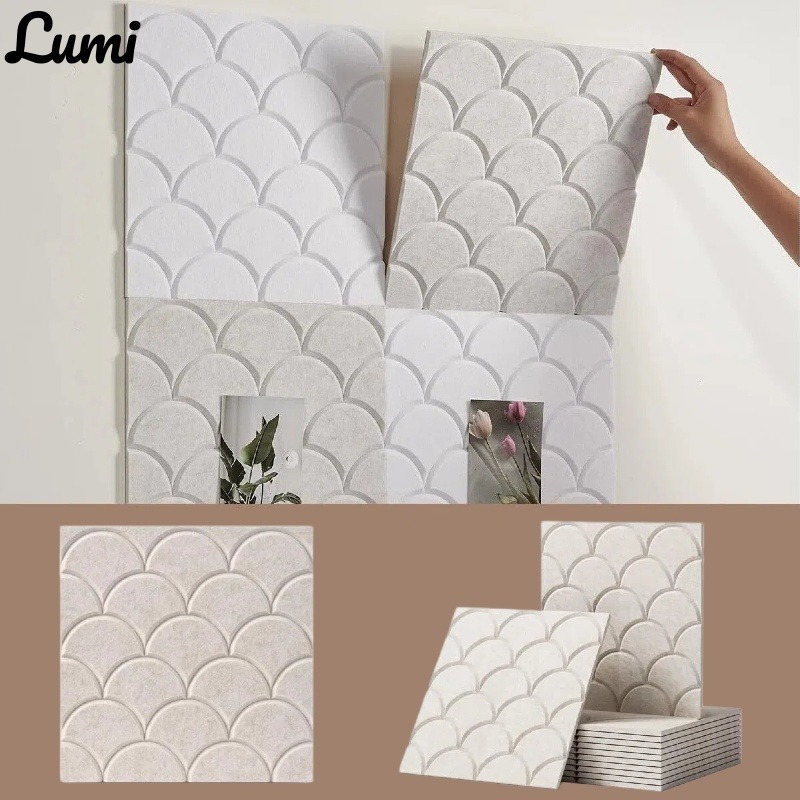 Square Sound Proof Wall Board  - Wall Panel 3D Texture avis et prix