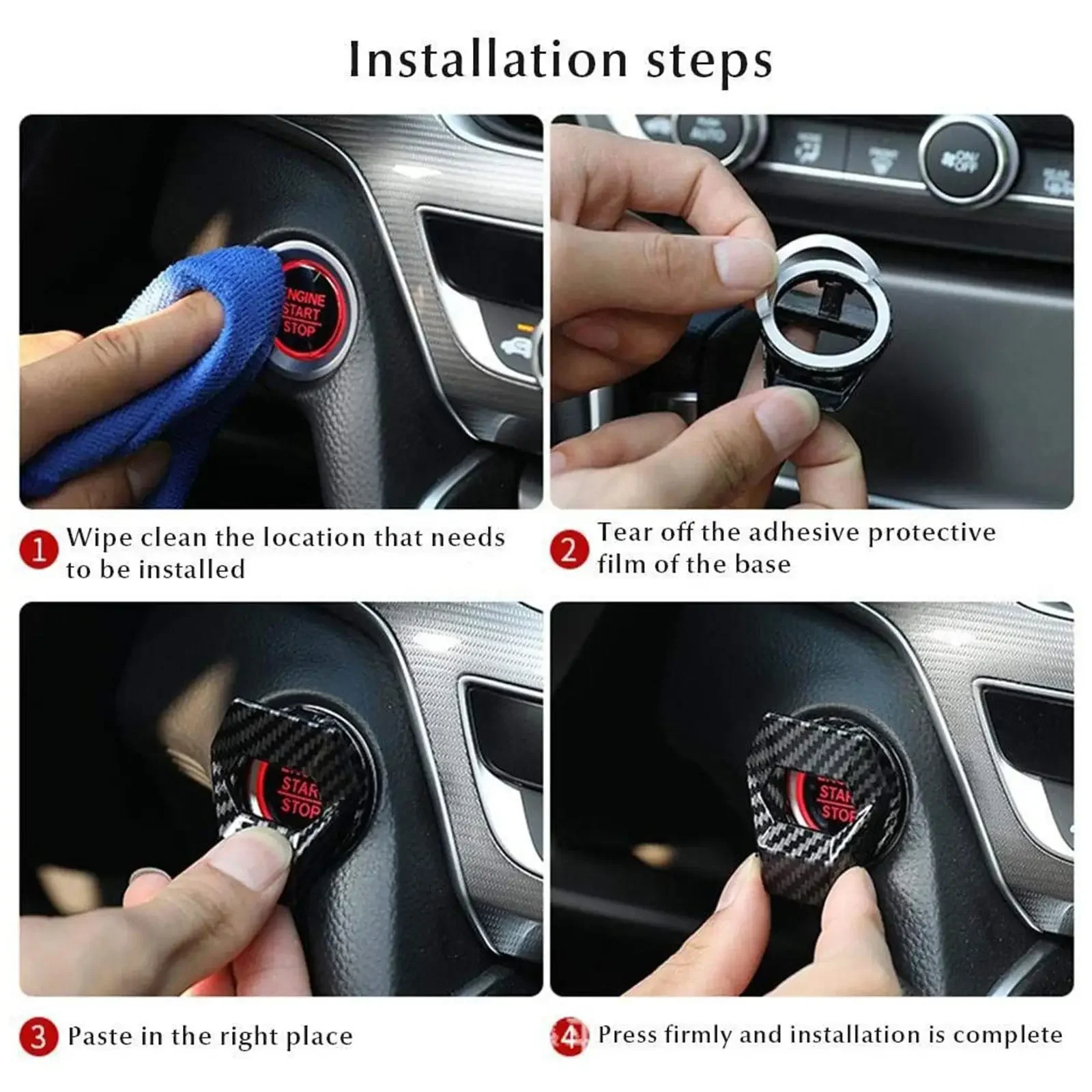 New 1PC Car Engine One-Key Sta - Interior Design Product avis et prix