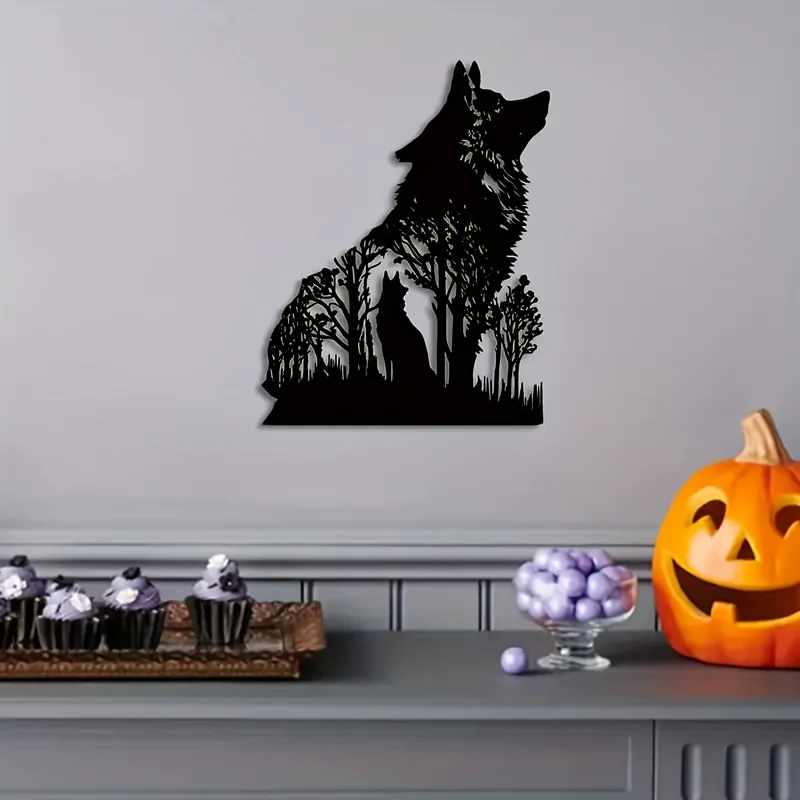 HelloYoung Wolf Decor Black Wo - Interior Design Product avis et prix