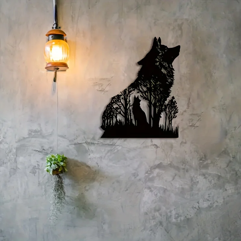 HelloYoung Wolf Decor Black Wo - Interior Design Product avis et prix