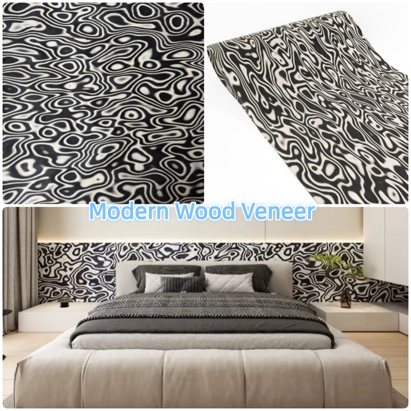 Tech Black White Graphic Wood  - Interior Design Tech avis et prix