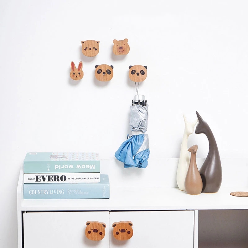 Wooden Cute Animal Coat Hook S - Interior Design Product avis et prix