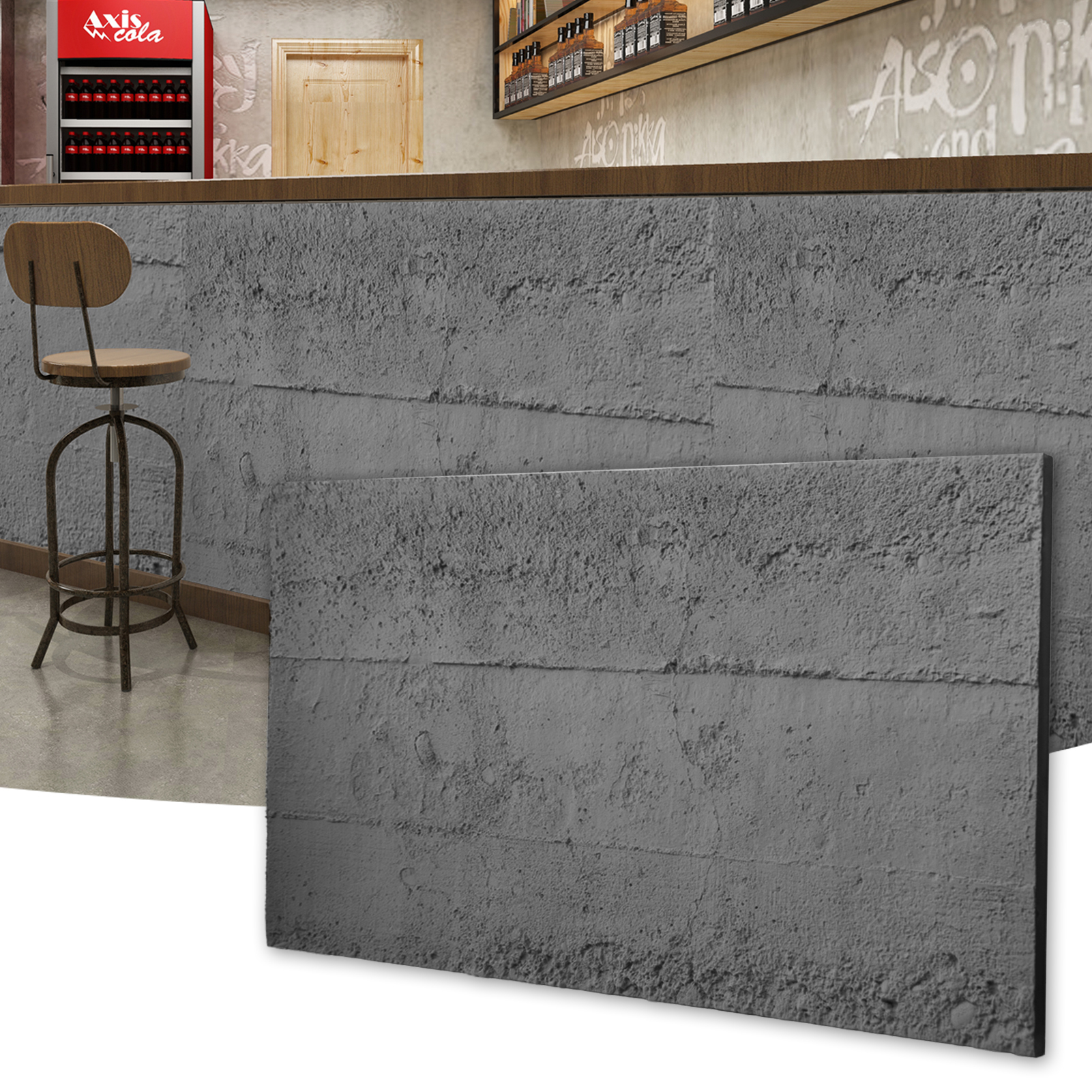 Art3d 4PCS Cement Texture 3D W - Wall Panel 3D Texture avis et prix