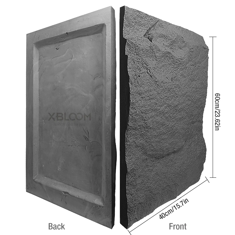 60x40cm box stone texture 3D w - Wall Panel 3D Texture avis et prix