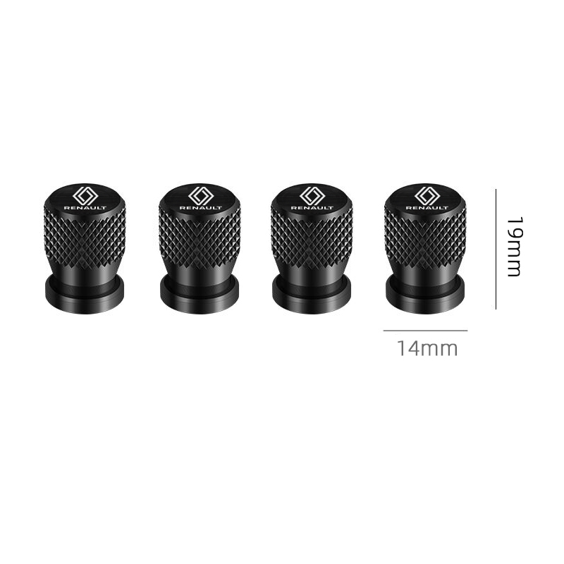 4pcs Car Tire Valve Emblem met - Interior Design Tech avis et prix