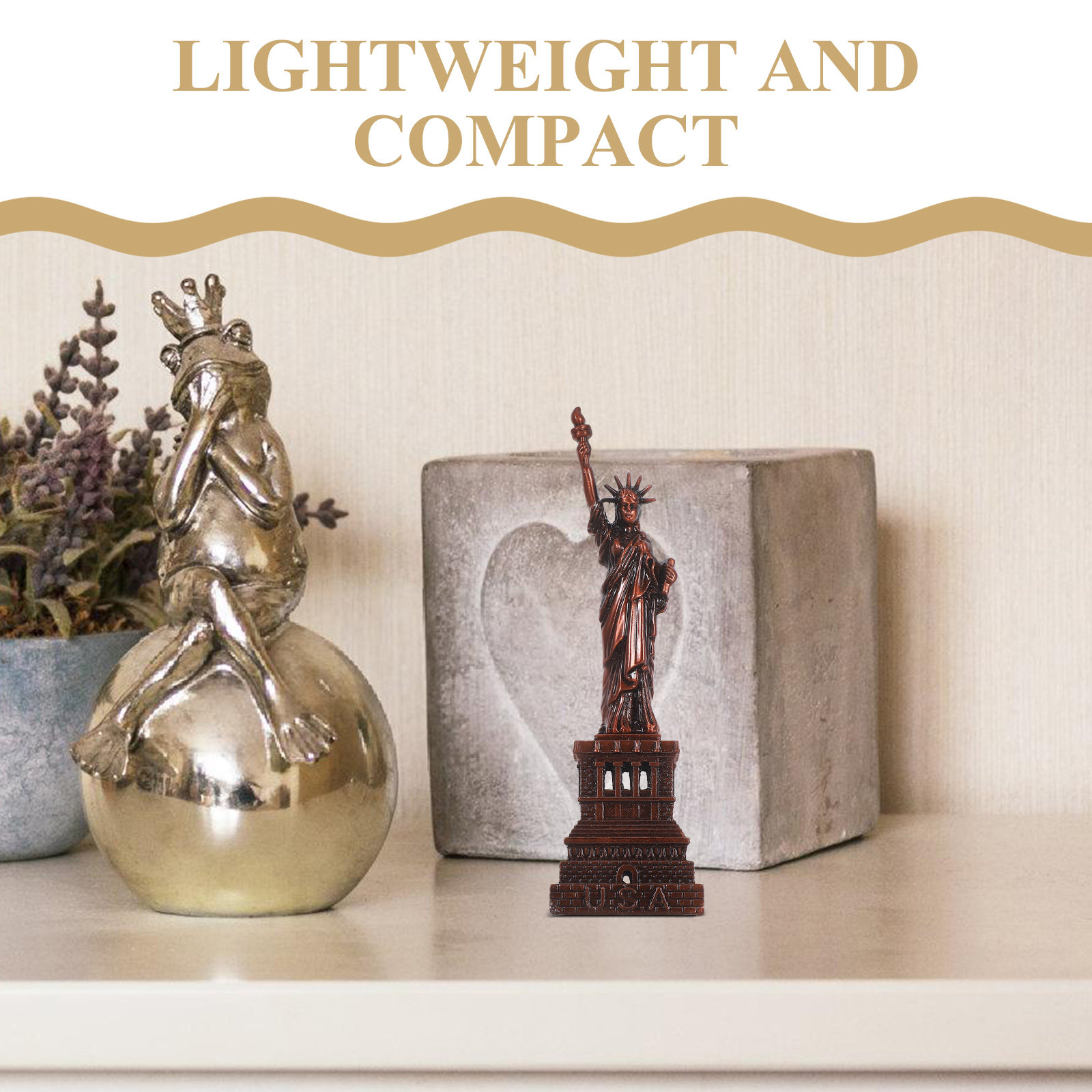 Metal Statue of Liberty Decora - Interior Design Landscape avis et prix