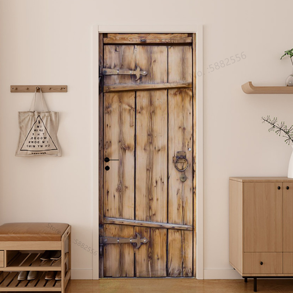 Imitation Wood Door Sticker Re - Interior Design Product avis et prix