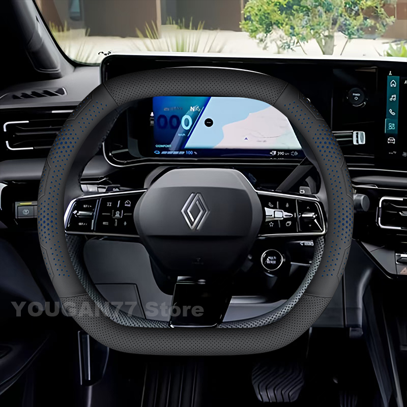 Leather Car Steering Wheel Cov - Interior Design Tech avis et prix