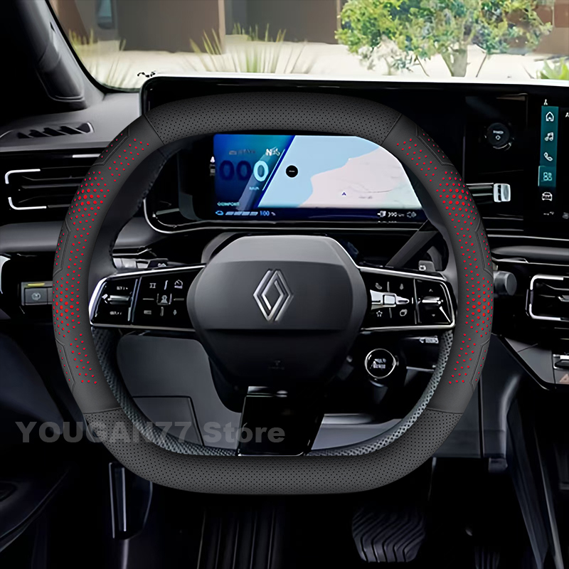 Leather Car Steering Wheel Cov - Interior Design Tech avis et prix