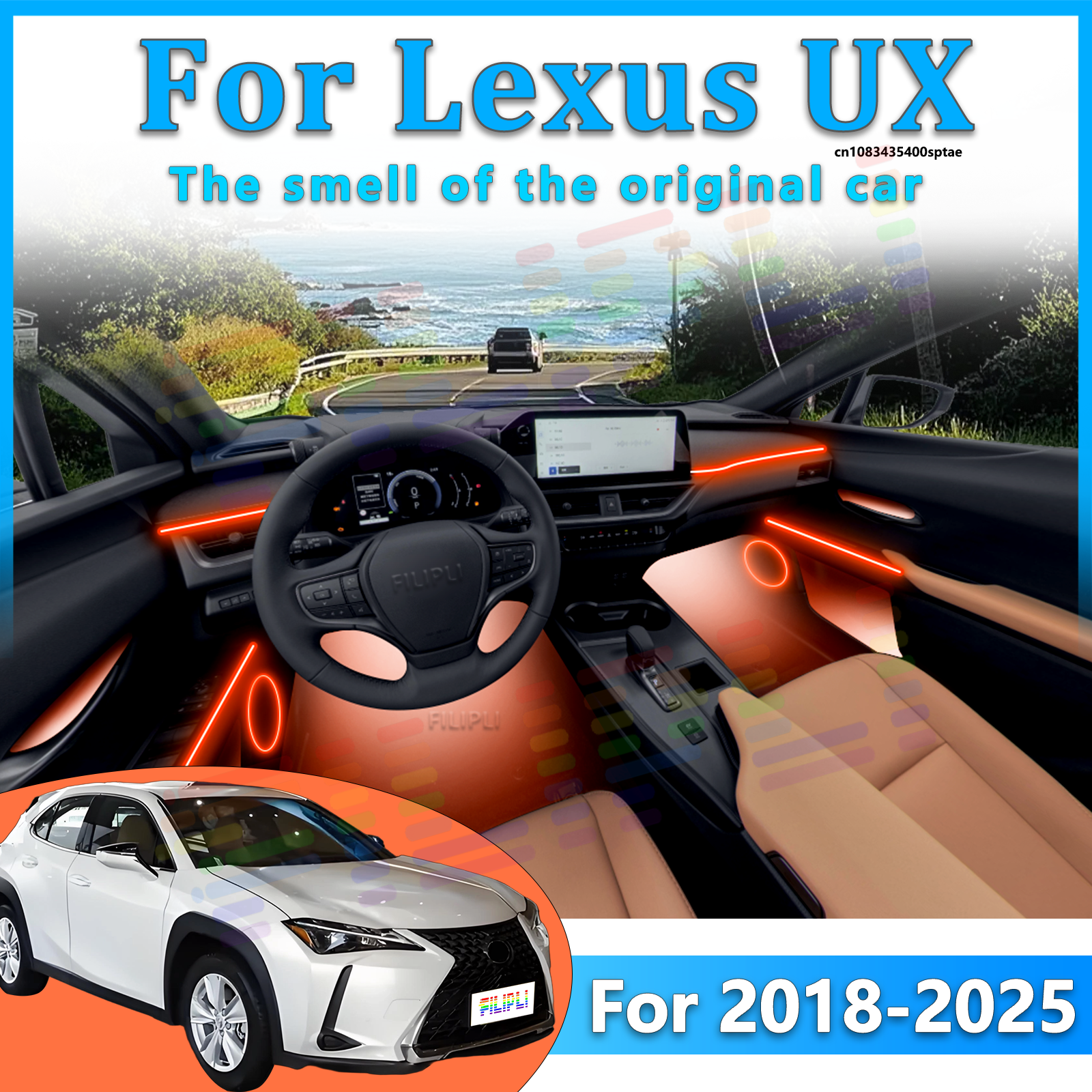For Lexus UX 2018-2026 years T - Interior Design Apps avis et prix