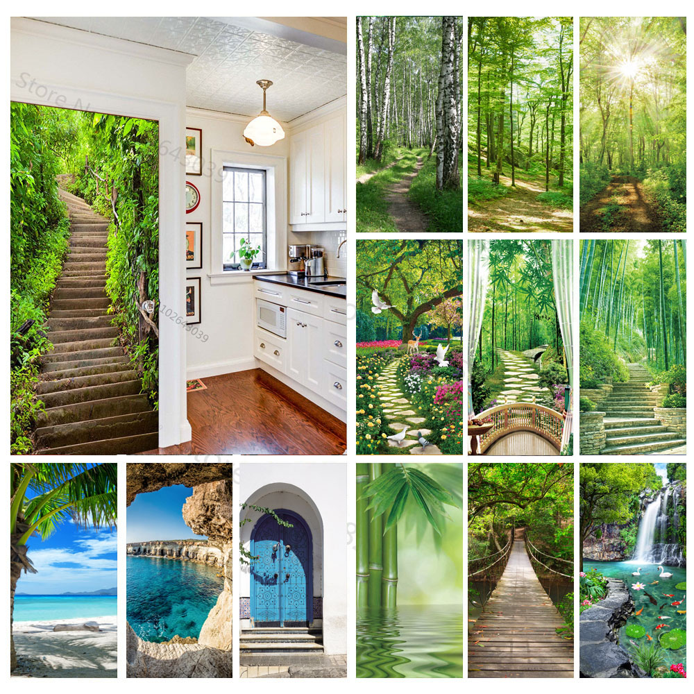 Steps Forest 3D Door Stickers  - Interior Design Product avis et prix