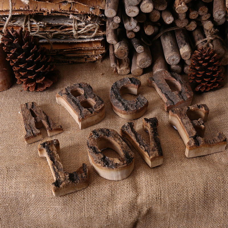 Wooden Letters Home Decor Alph - Interior Design Product avis et prix